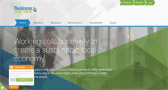 Desktop Screenshot of businesseasthants.org